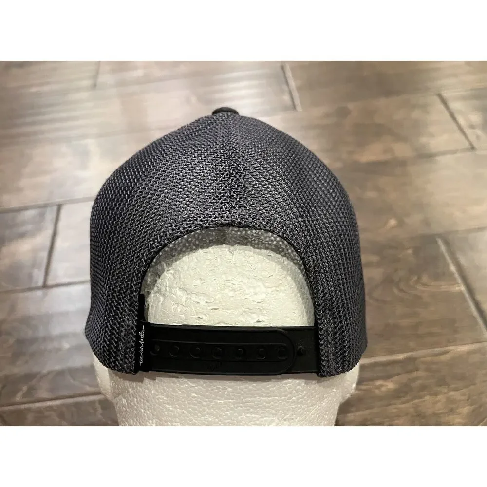 Travis Mathew Mens KD Gray FlexFit Adjustable SnapBack Hat Baseball Cap